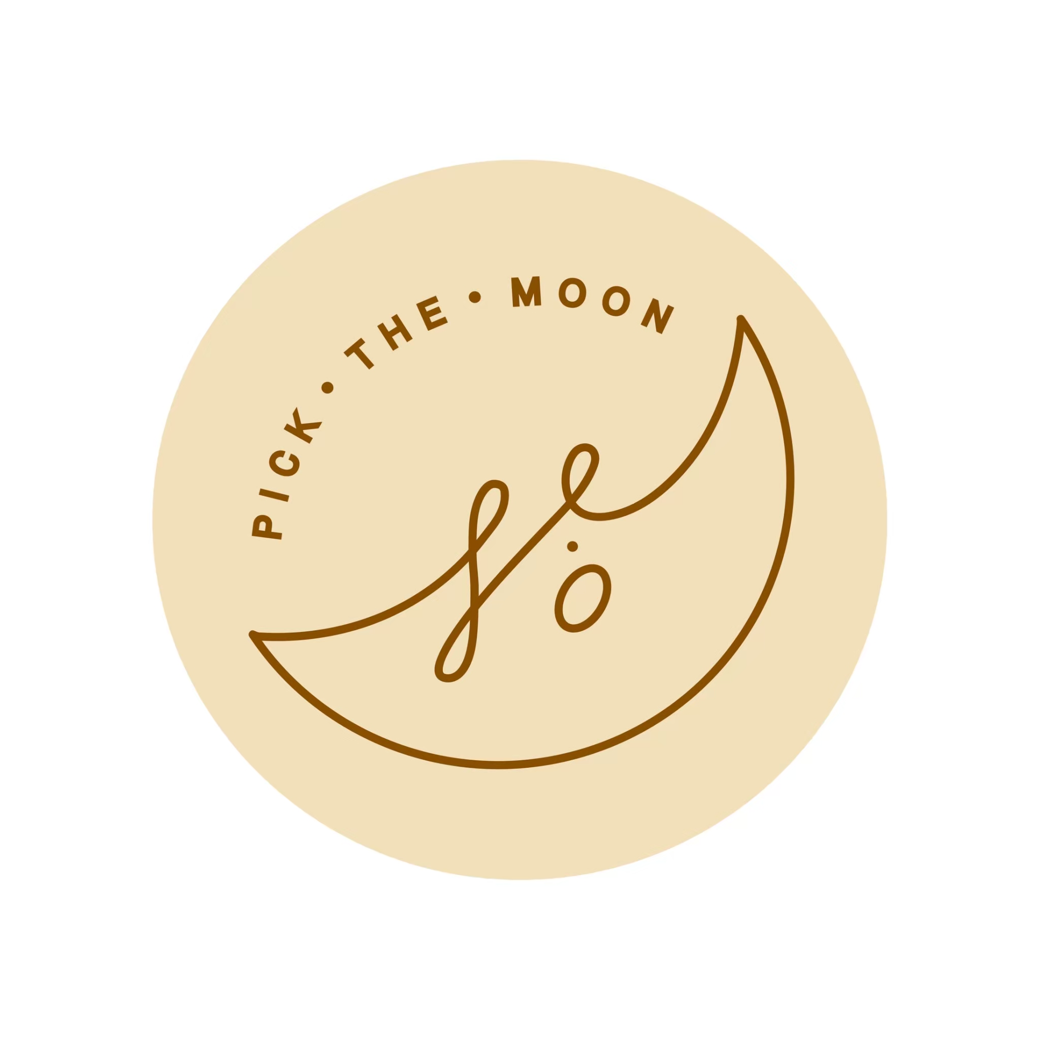 拾月新生兒寫真 Pick the Moon 品牌標誌